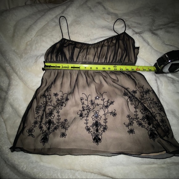 LOFT Empire Waist Embellished Top - Final Price - Picture 3 of 12